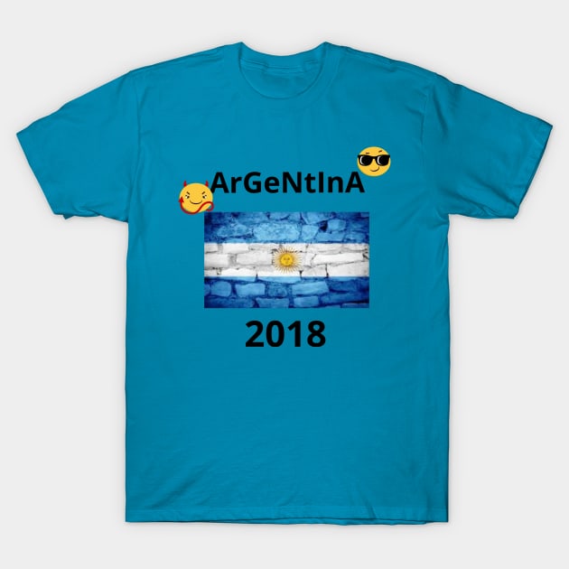 argentina 2018 V2 T-Shirt by SeVe99